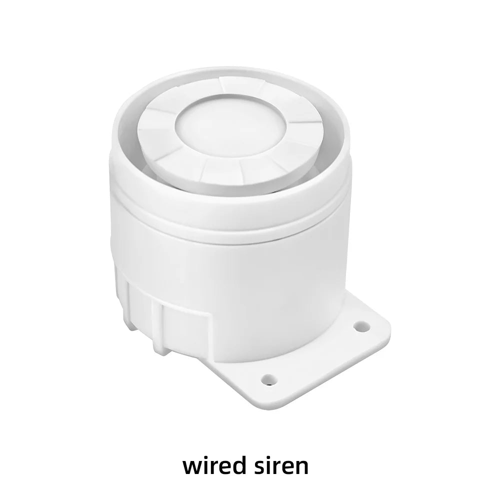 Central de Alarme KERUI G70 Tuya WiFi 4G Tela Touch 7" + Sensor PIR P10 FSK 100 Zonas Sistema Inteligente - KERUI