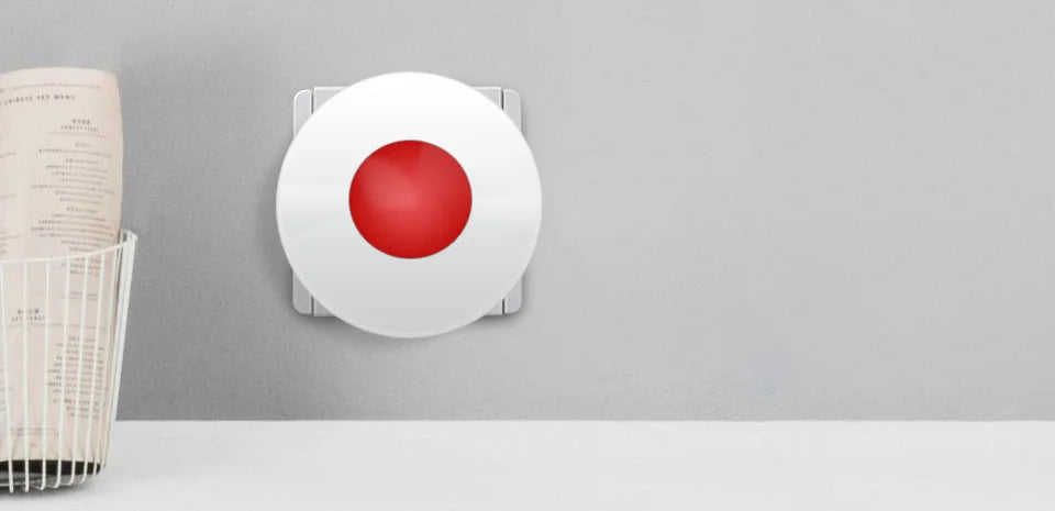 Sirene Interna Sem Fio KERUI J009 com Flash LED Estroboscópico Vermelho para Sistema de Alarme GSM - KERUI