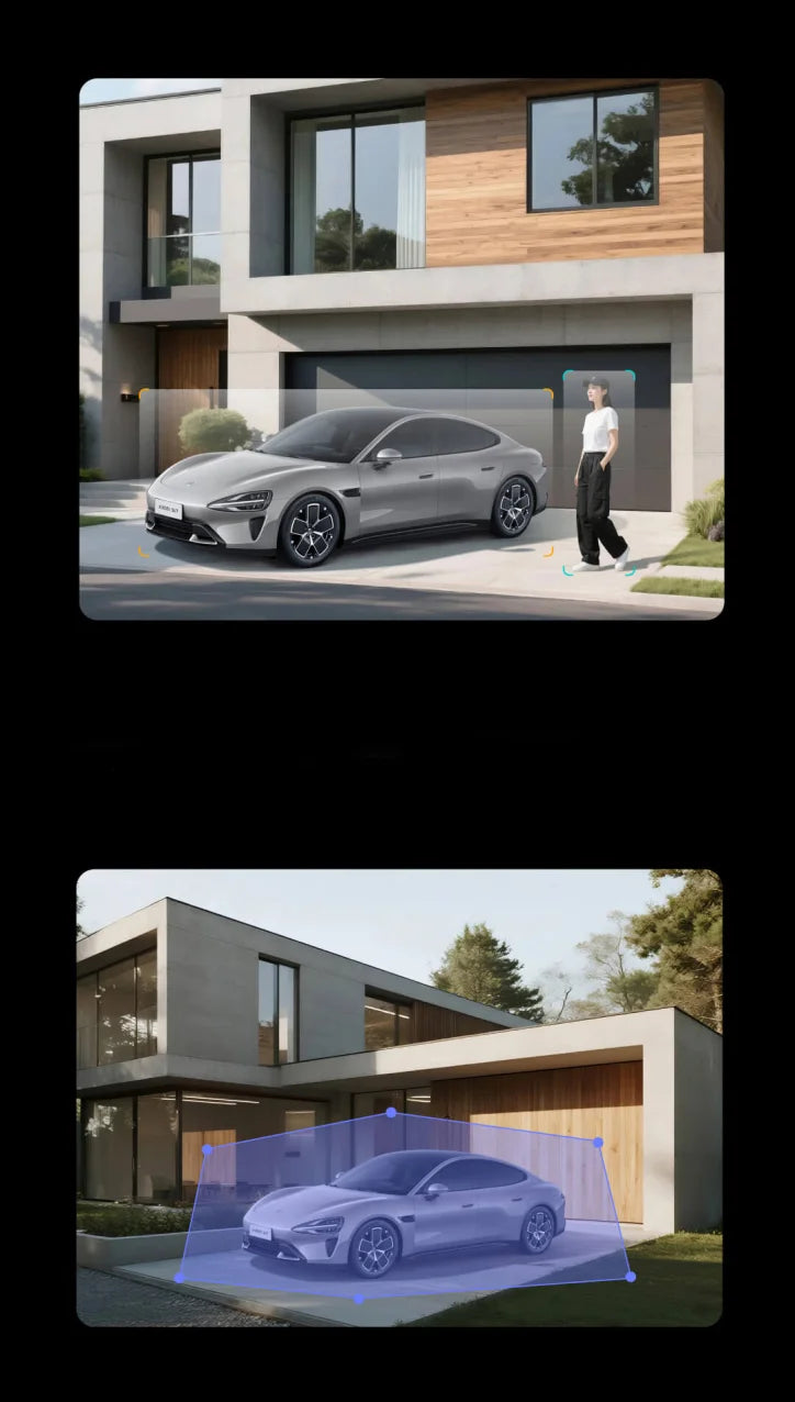 Câmera Xiaomi Smart Outdoor 4 Pro - Tripla Lente 360° 5MP 3K Zoom Híbrido 9x IP66