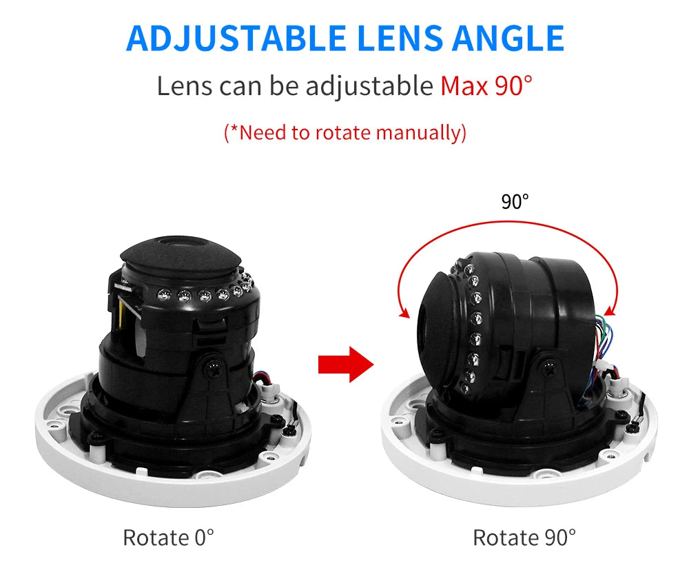 4k 4mp poe câmera ip áudio h.265 dome à prova de explosão à prova dwireless água indoor ao ar livre câmera de segurança vigilância cctv vídeo para nvr
