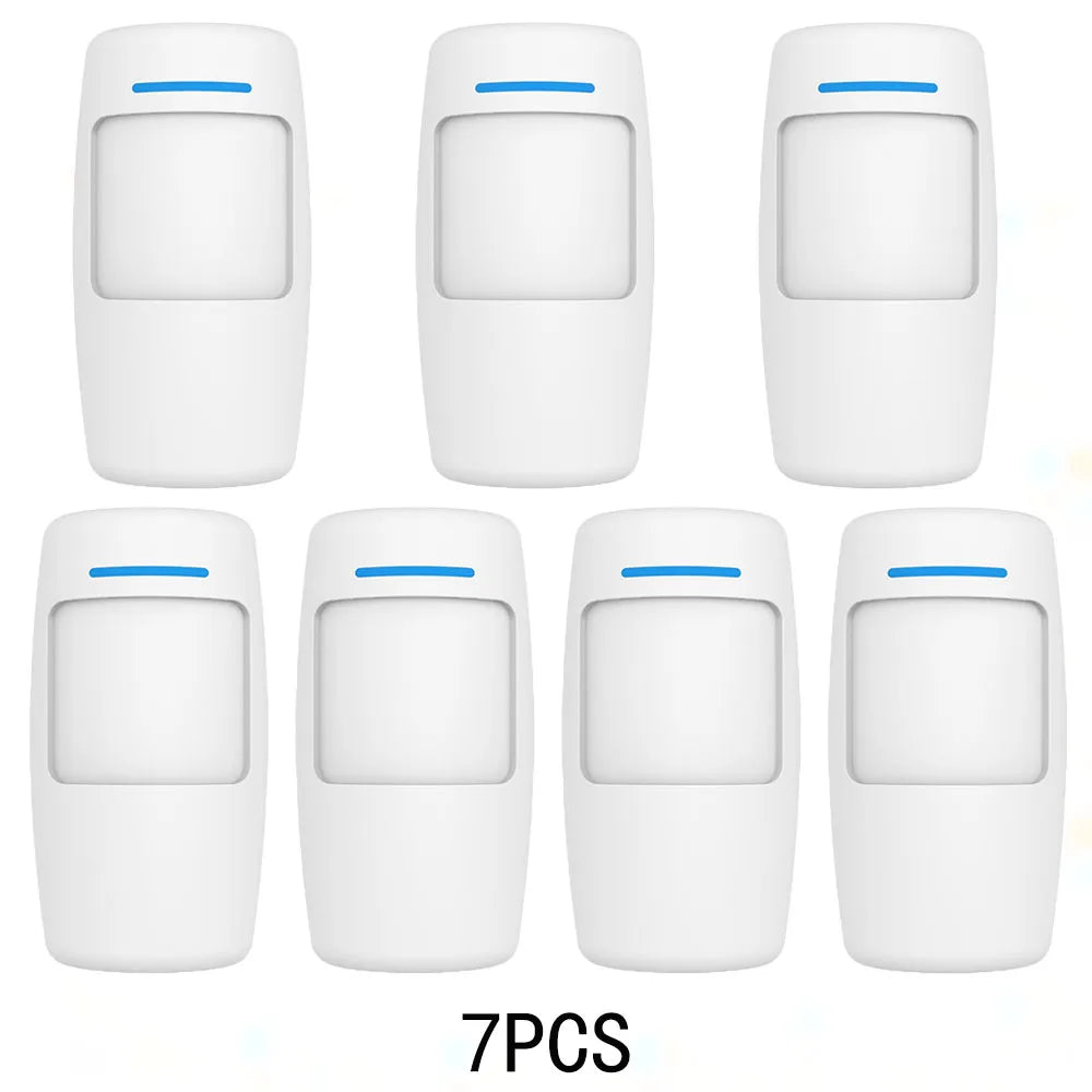 Staniot PIR Detector de movimento Home Human Infravermelho Segurança Alarme contra roubo Sensor Detecção de distância 110 °   Suporta alarme de baixa tensão