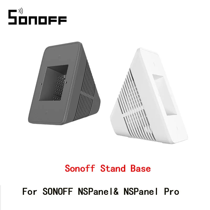 1-4 pces sonof suporte base de painel de controle central portátil casa inteligente para sonof nspanel pro e nspanel prateleira de parede de mesa
