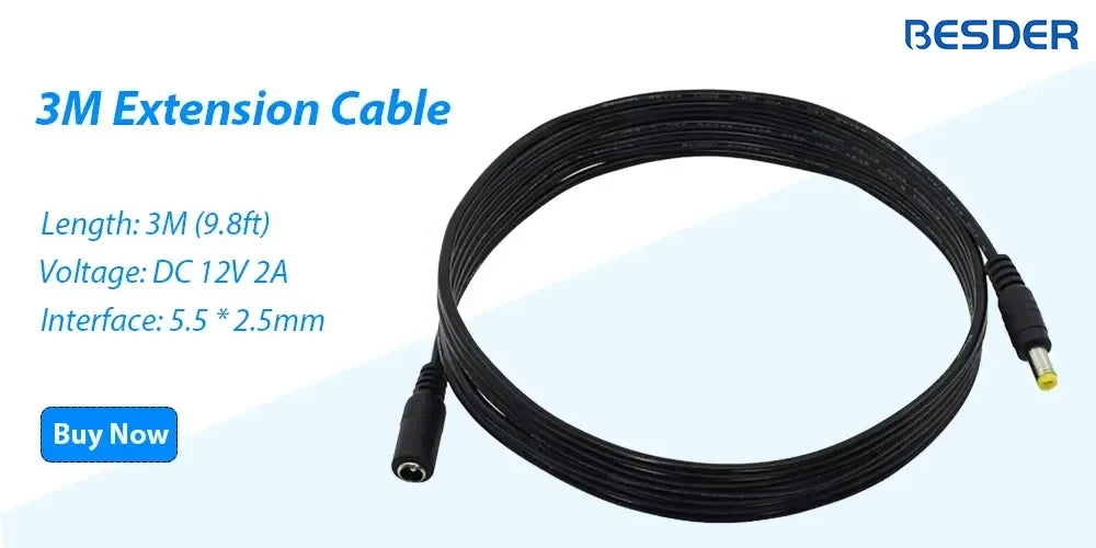 Câmera IP WiFi BESDER 15MP Tripla Lente PTZ Tela Dupla 10x Zoom Detecção Humana Visão Noturna Colorida IP66 - BESDER