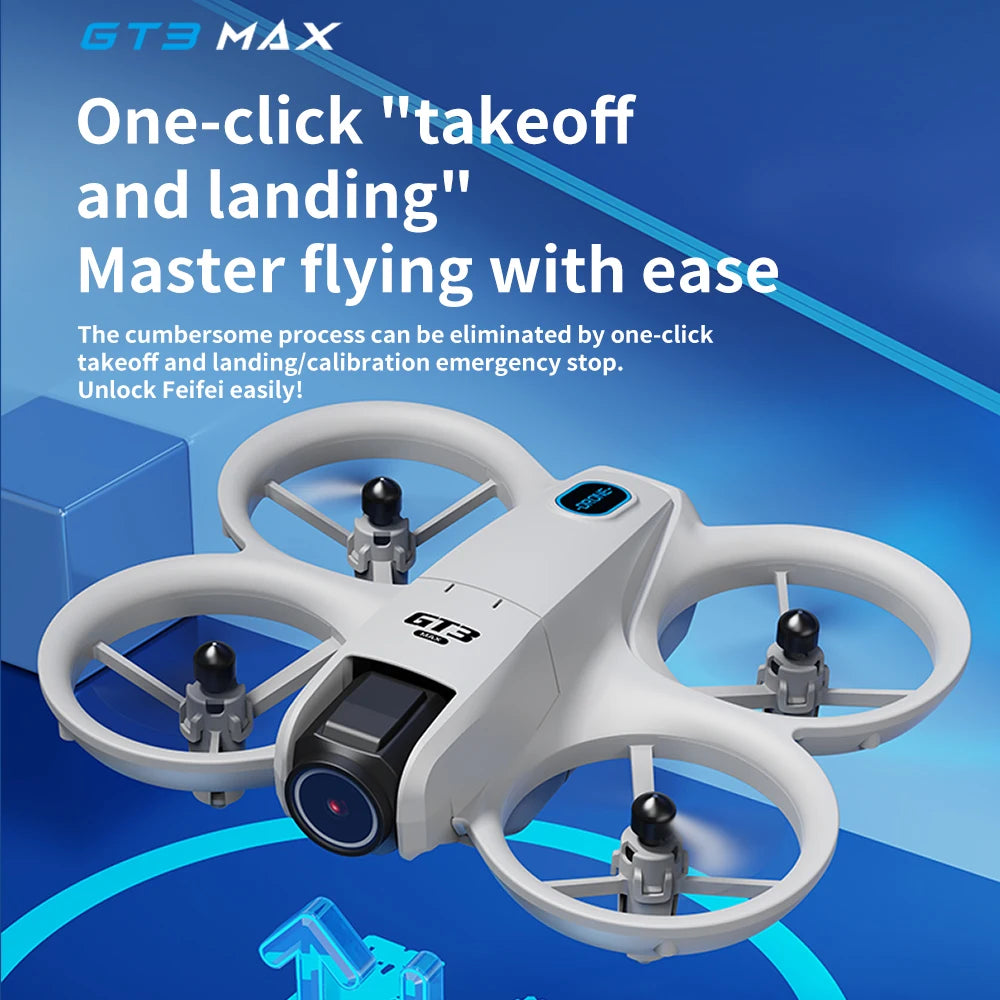 Drone GT3 MAX 8K GPS Profissional Fotografia Aérea 5G Fluxo Óptico Iluminação Dinâmica Quadcopter oein