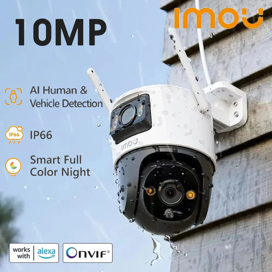 IMOU Cruiser Dual 10MP – Câmera IP PT Externa com IA