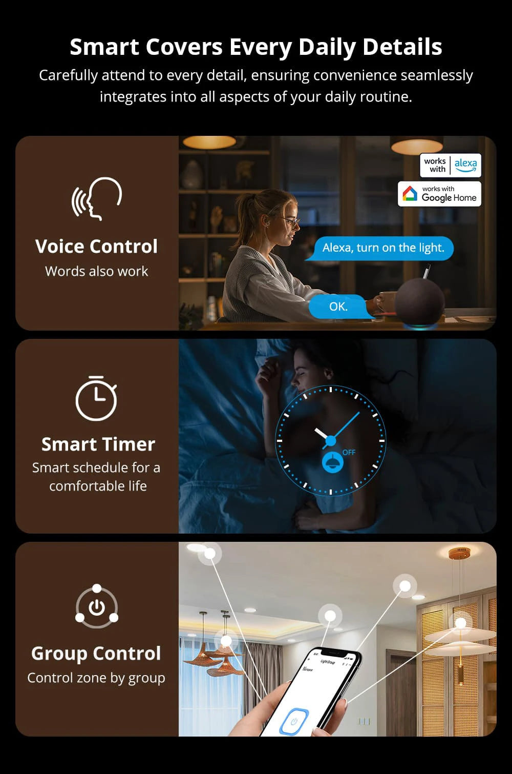 Interruptor Inteligente SONOFF ZBMini R2 Zigbee - Módulo DIY - Alexa e Google Home - eWeLink