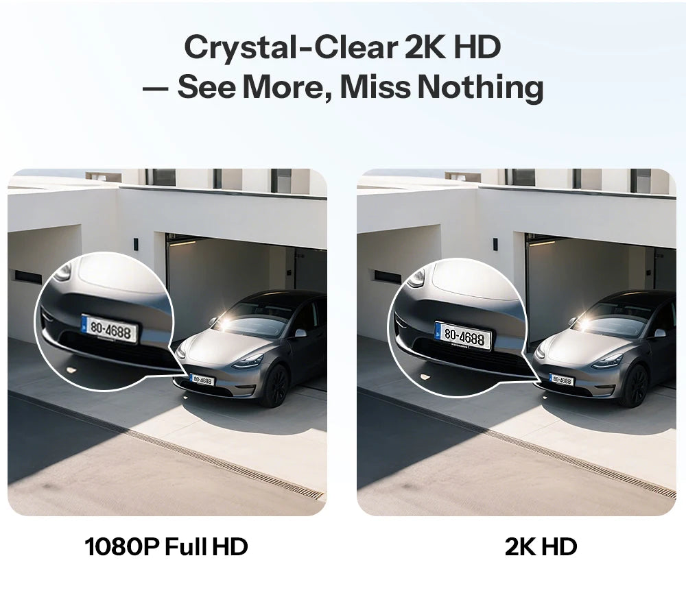 Câmera de Segurança Externa Inteligente SONOFF CAM-B1P 2K HD com Detecção Humana IA IP65 À Prova D'água Rastreamento Inteligente e Visão Noturna Colorida