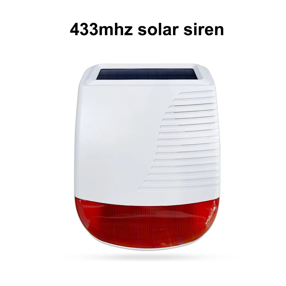 Taiboan sistema de alarme residencial sem fio, host wi-fi, 433mhz, detector de movimento contra roubo, detector de fumaça de incêndio, tuya smart life, controle por aplicativo