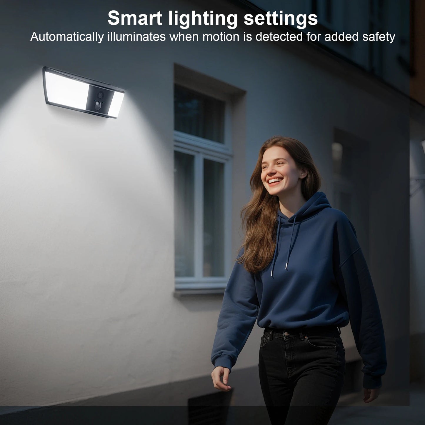 Câmera de Segurança Solar 2K com Visão Noturna Colorida e Bateria 5200mAh - WiFi 2.4G