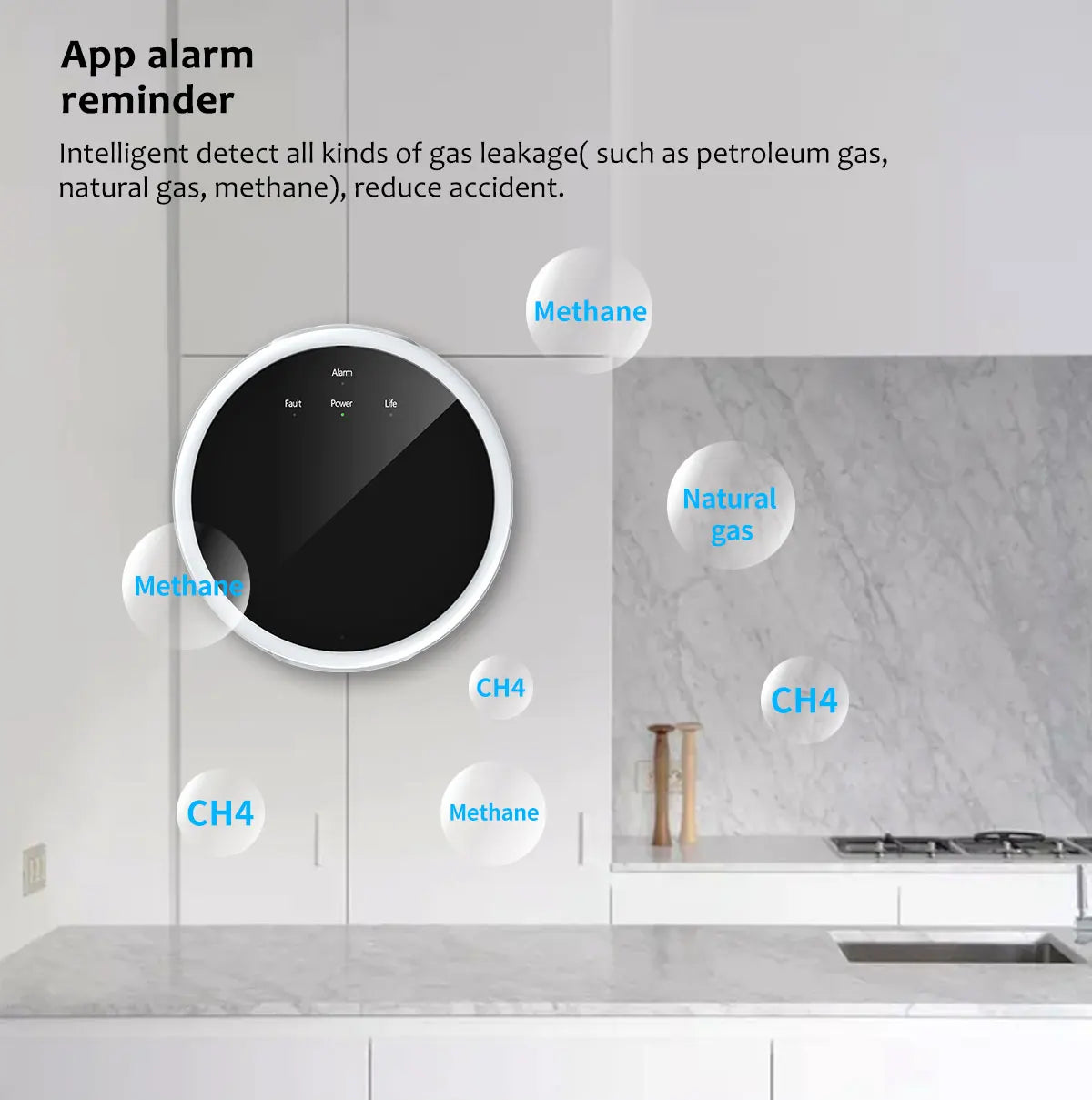 Taiboan sistema de alarme residencial sem fio, host wi-fi, 433mhz, detector de movimento contra roubo, detector de fumaça de incêndio, tuya smart life, controle por aplicativo