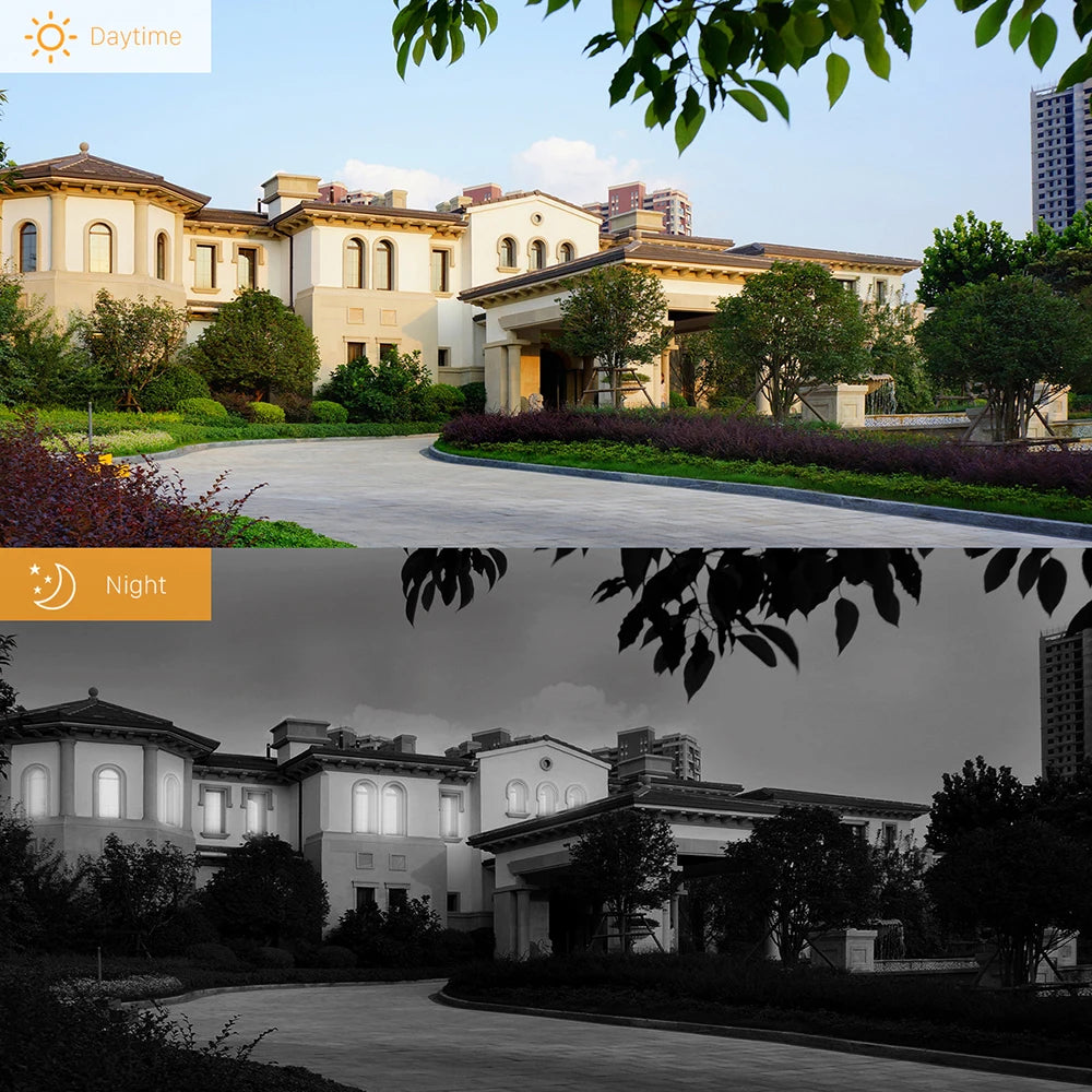 Câmera Solar 4K 8MP V380 - Lente Dupla - 4G/WiFi - PTZ 355° - Visão Noturna Colorida - PIR