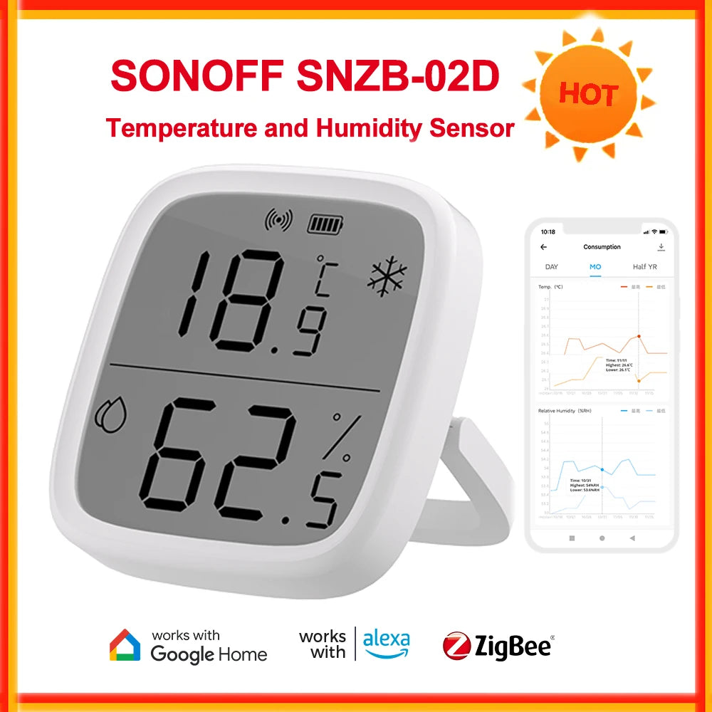 Botão Sem Fio SONOFF SNZB-01P Zigbee - Sensor de Presença - Controle Inteligente - eWeLink