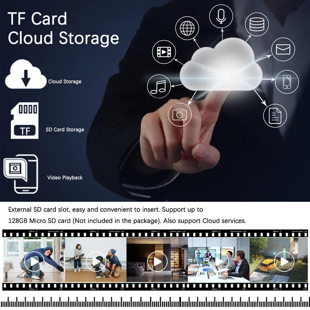 Tuya câmera ip de segurança sem fio ao ar livre 4k 8mp hd lente dupla externa wifi câmera ptz rastreamento automático câmera de vigilância de rua