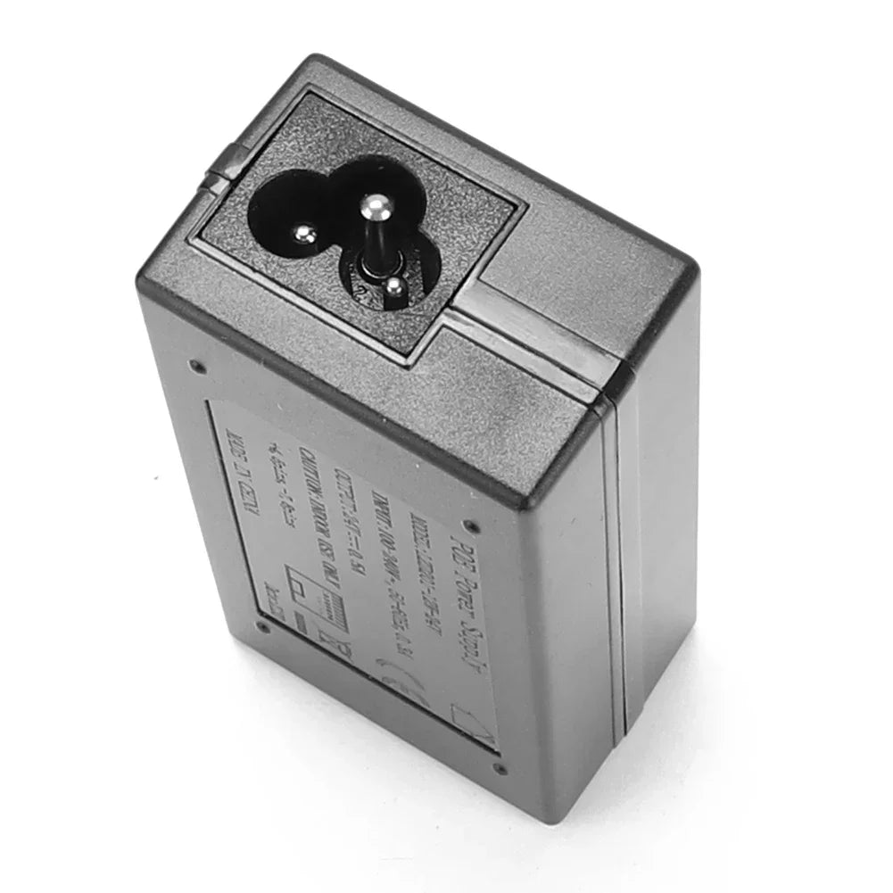 Adaptador PoE DalfTech 24V 1A 24W - Injetor Power Over Ethernet Desktop Câmera IP CCTV Vigilância