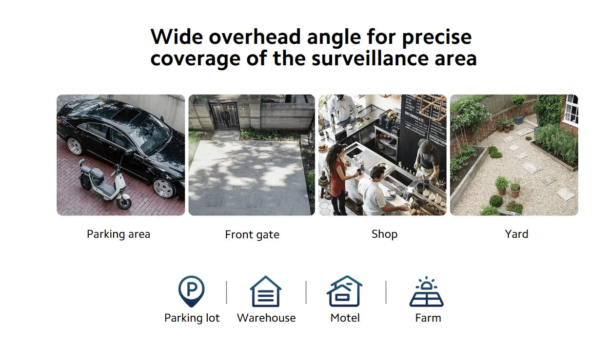 Câmera Xiaomi AW300 2K Outdoor - IP66 - Visão Noturna Colorida - WiFi 2.4GHz - Zoom 4x - Mi Home