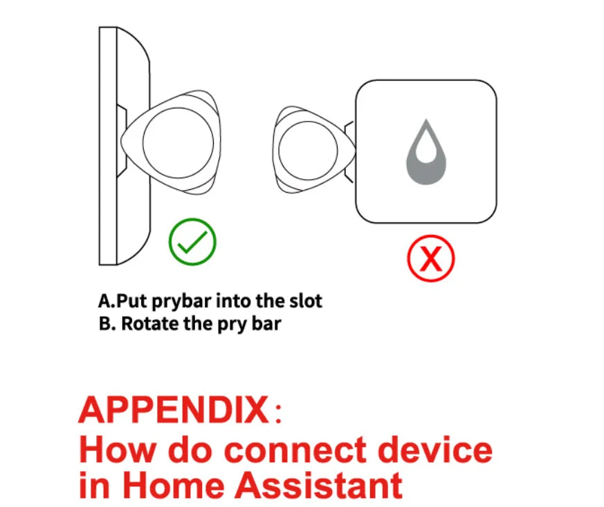 Sensor de Vazamento de Água Zigbee - Detector Inteligente com Alarme - Tuya/Home Assistant/eWeLink