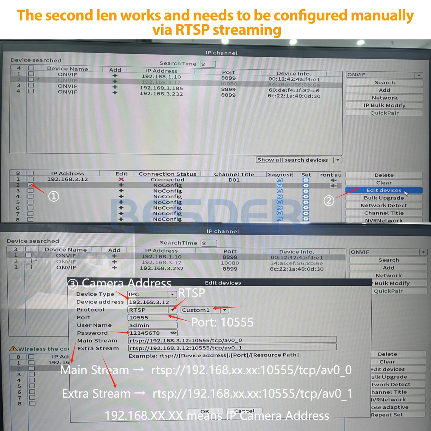 Câmera IP WiFi BESDER 10MP Lente Dupla PTZ 360° Tela Dupla Detecção Humana Visão Noturna Colorida IP66 App O-Kam Pro - BESDER