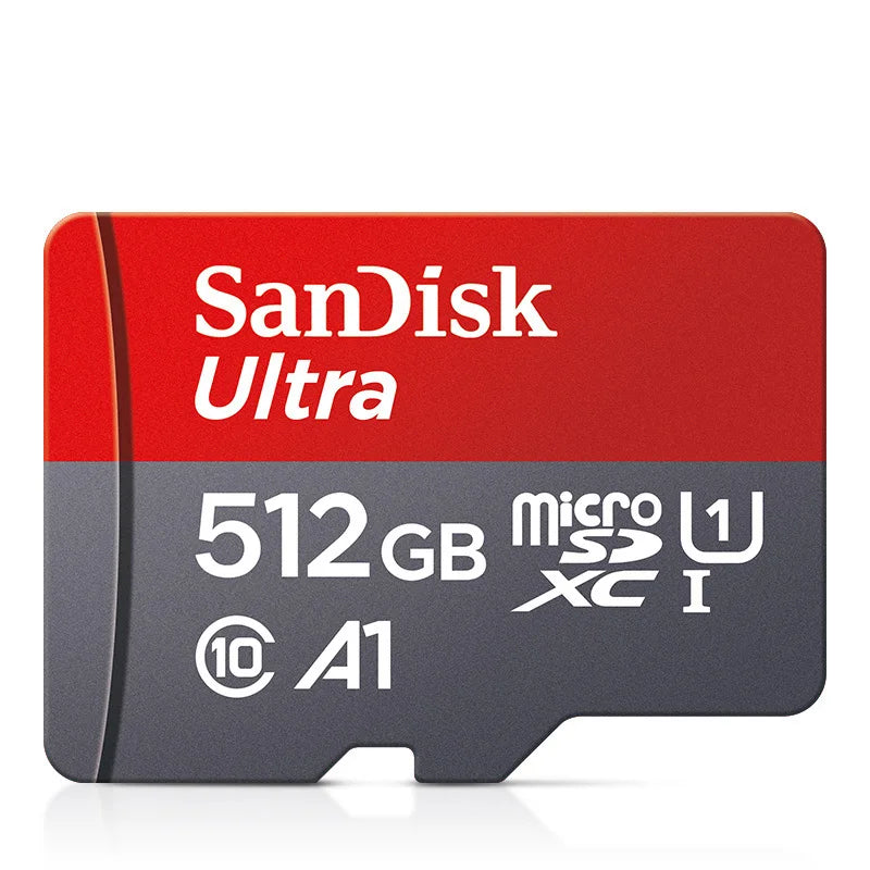 Cartão de Memória SanDisk Ultra MicroSD 32GB 64GB 128GB 256GB 512GB Classe 10 UHS-I A1 V10