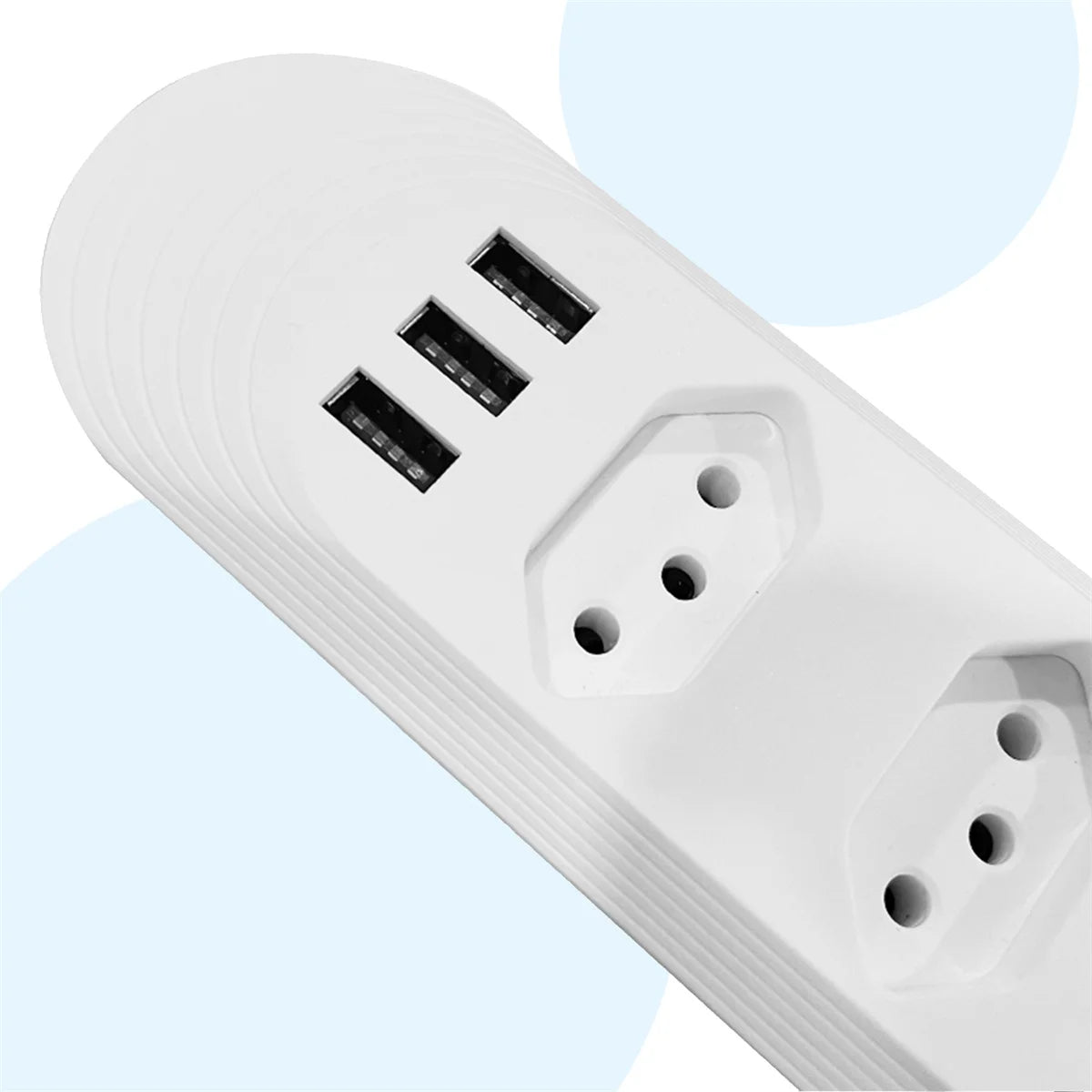 Filtro de Linha Torre de Tomadas COIBEU - Com Portas USB - 2m - 10A - Padrão Brasil - Bivolt