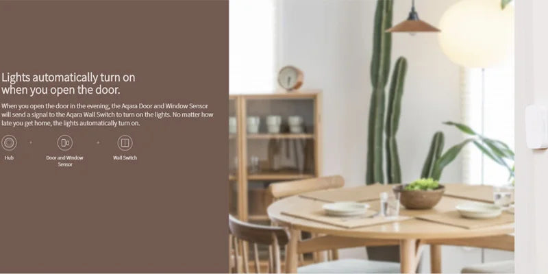 Sensor de Porta e Janela Inteligente Aqara Zigbee Mini Sensor de Porta Conexão Sem Fio Alarme Casa Inteligente para MiHome Gateway HomeKit