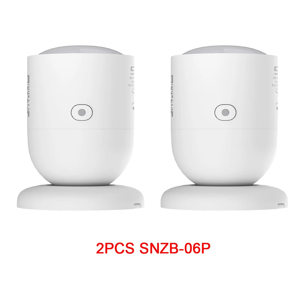 Sensor de Presença Humana SONOFF SNZB-06P Zigbee - Radar 5.8GHz - Detecta Movimento e Pessoa Parada - Alexa