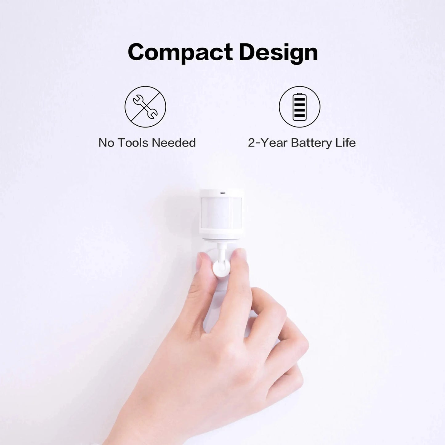 Aqara-Sensor de Movimento Inteligente, Sensor Global do Corpo Humano, Conexão Sem Fio, Home Security, Alarme para Aplicativo Xiaomi, ZigBee