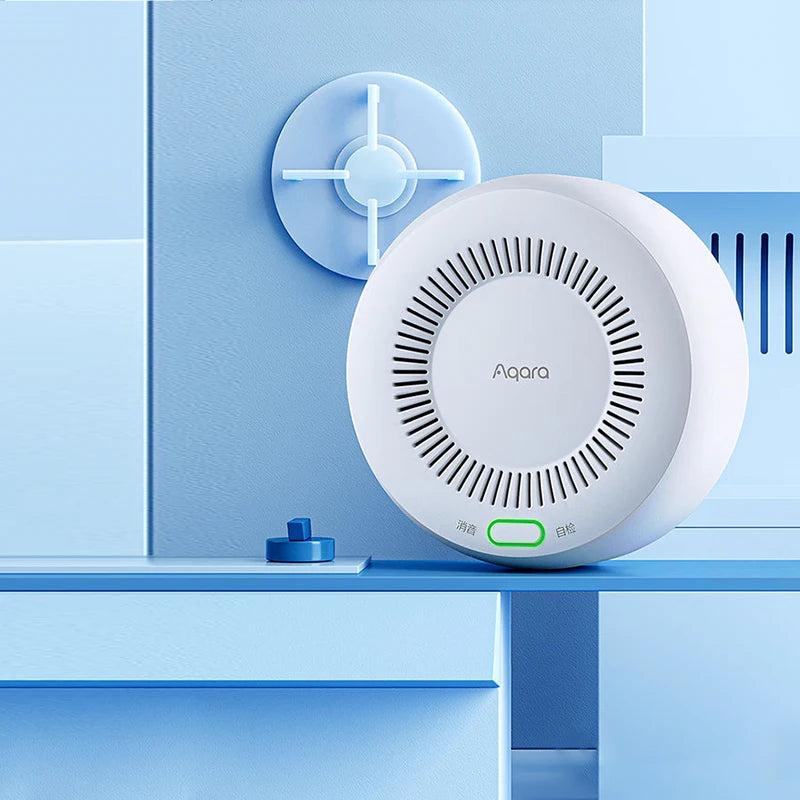 Aqara inteligente detector de gás natural zigbee alarme vazamento gás ligação inteligente segurança em casa inteligente para xiaomi mi casa homekit app