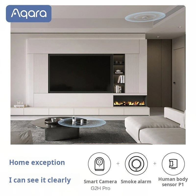 Câmera Aqara G2H Pro 1080P Full HD com Gateway Zigbee 3.0 Hub WiFi Visão Noturna HomeKit