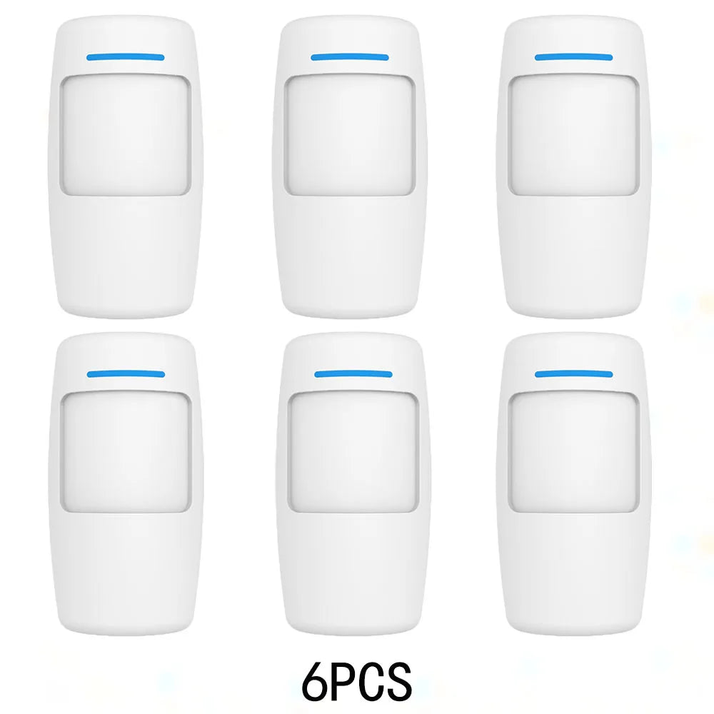 Staniot PIR Detector de movimento Home Human Infravermelho Segurança Alarme contra roubo Sensor Detecção de distância 110 °   Suporta alarme de baixa tensão