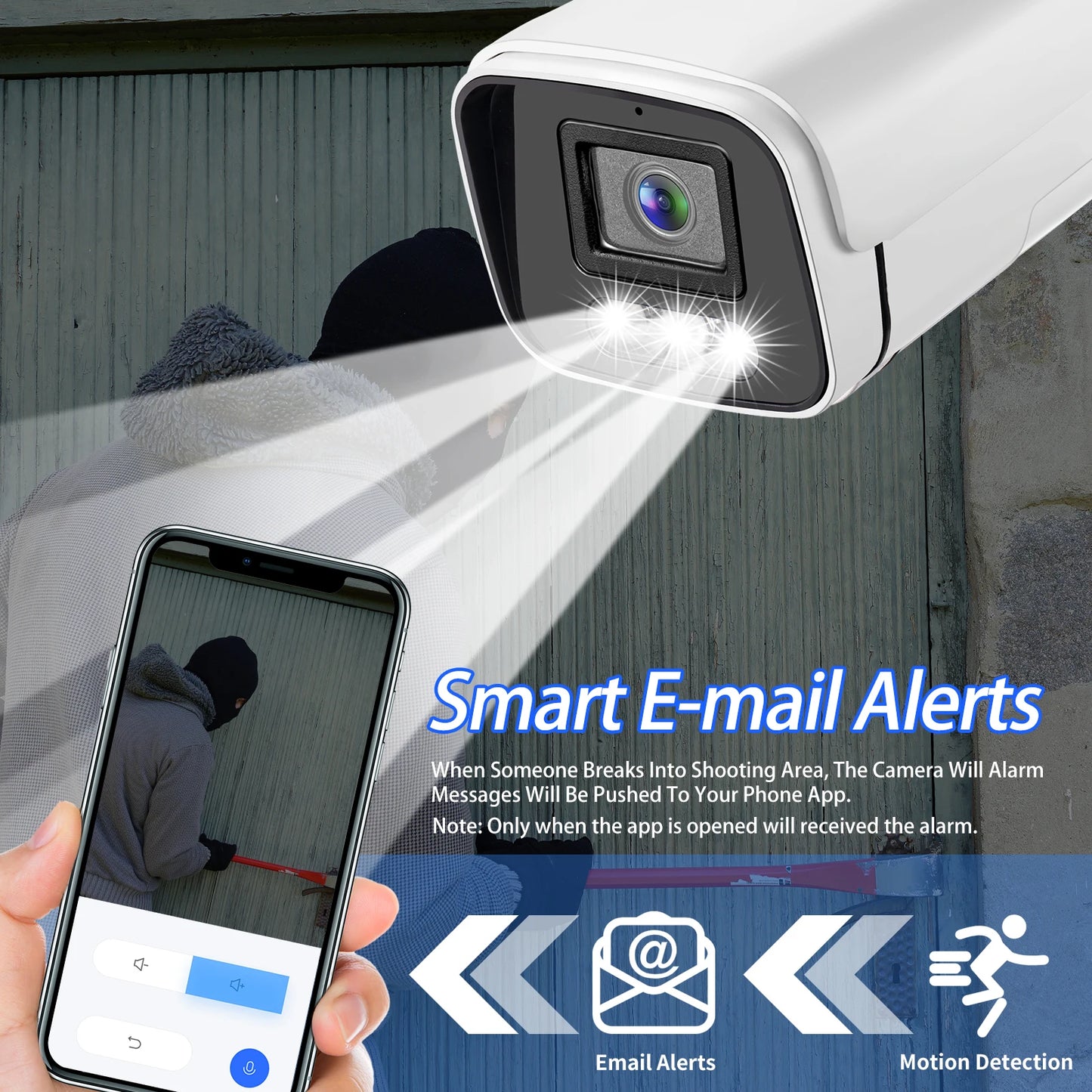 Câmera IP Gadinan 60FKSXM 3MP 6MP 8MP 4K Sensor Sony IMX Bullet Visão Noturna Colorida IP66 PoE