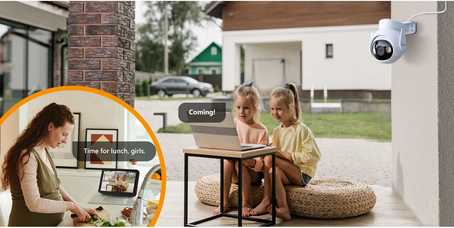 Câmera IMOU Cruiser 2 5MP 3K WiFi - PTZ 360° - Rastreamento IA - Visão Noturna Colorida