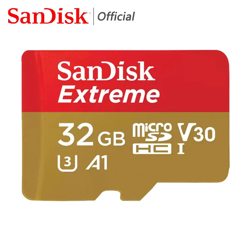 Sandisk ultra micro cartão sd 128gb 256gb u3 4k v30 a2 classe 10 UHS-1 cartão flash 512gb 64gb 1tb cartão microsd/tf para câmera do telefone