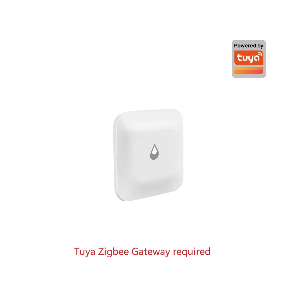 Sensor de Vazamento de Água Zigbee - Detector Inteligente com Alarme - Tuya/Home Assistant/eWeLink