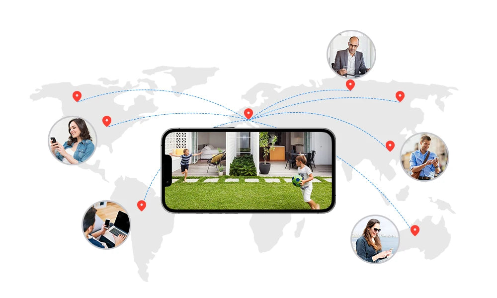 Kit Câmera de Segurança PoE 8MP 4K com NVR 8 Canais H.265 Detecção Humana Áudio IP66 - ASECAM