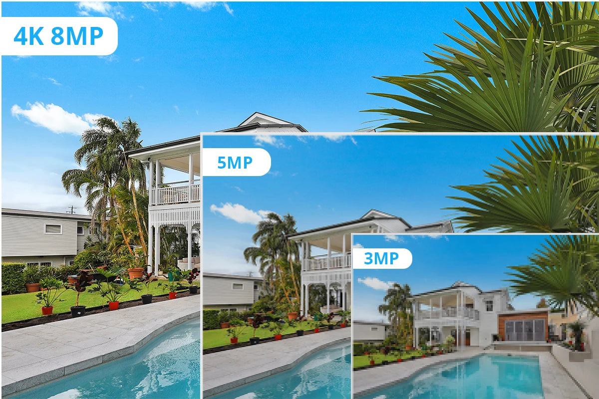 Câmera TPTEK 8MP 4K WiFi IP Bullet com IA Humana e Visão Noturna 30m IP66