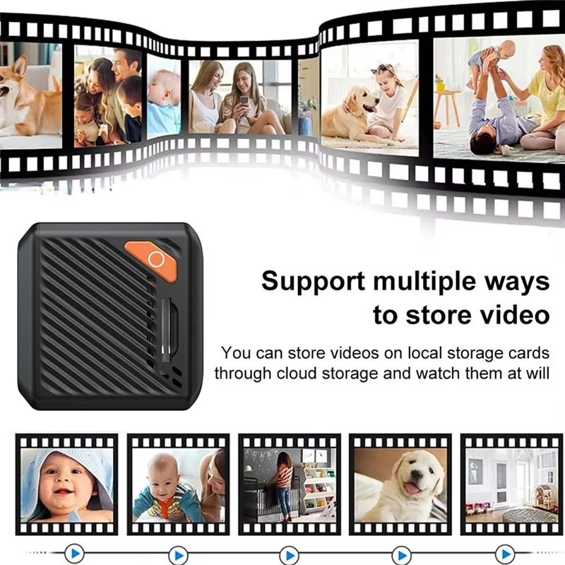 3CGRO-Visão Noturna 1080P HD Wifi Câmera Detecção de Movimento Filmadora de Vigilância Proteção de Segurança Loop Gravação Cam