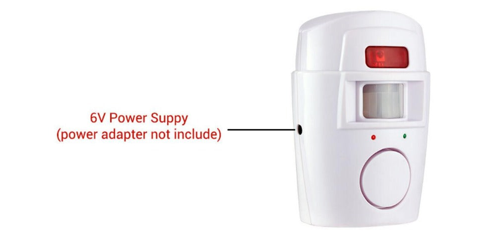 Sensor de movimento sem fio alarme detector de segurança sistema de alerta ao ar livre indoor conhecido afstandsbed leathis garagem