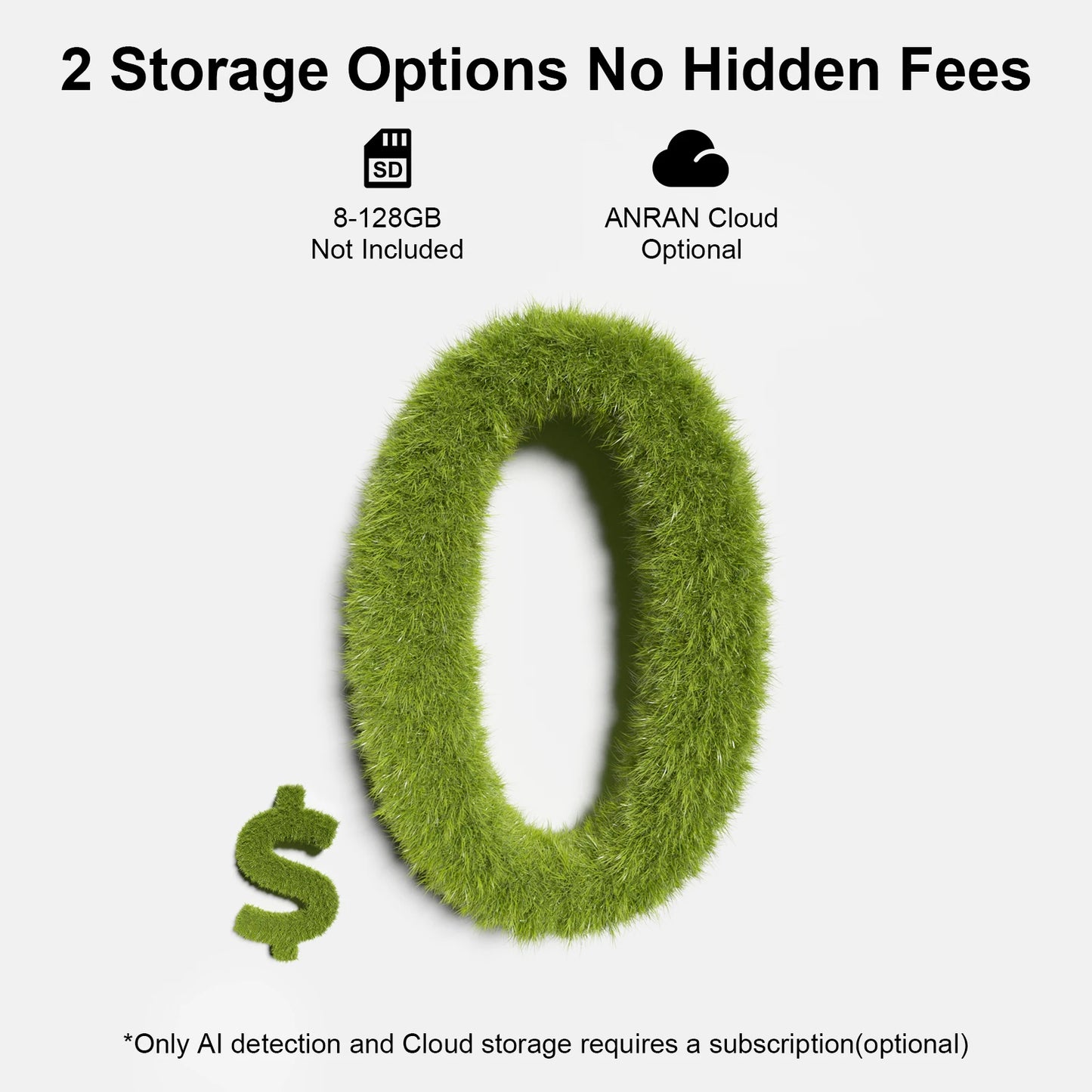 Câmera de Segurança Solar 2K com Visão Noturna Colorida e Bateria 5200mAh - WiFi 2.4G