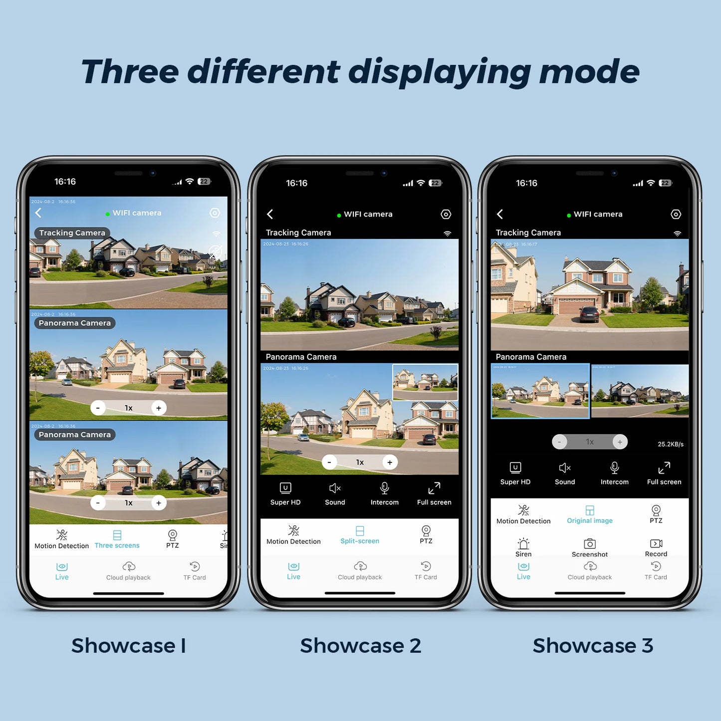 BESDER 15MP Wifi Câmera IP PTZ 10MP Três Tela 180 °   Proteção de segurança CCTV de 8MP com rastreamento automático externo grande angular O-Kam Pro