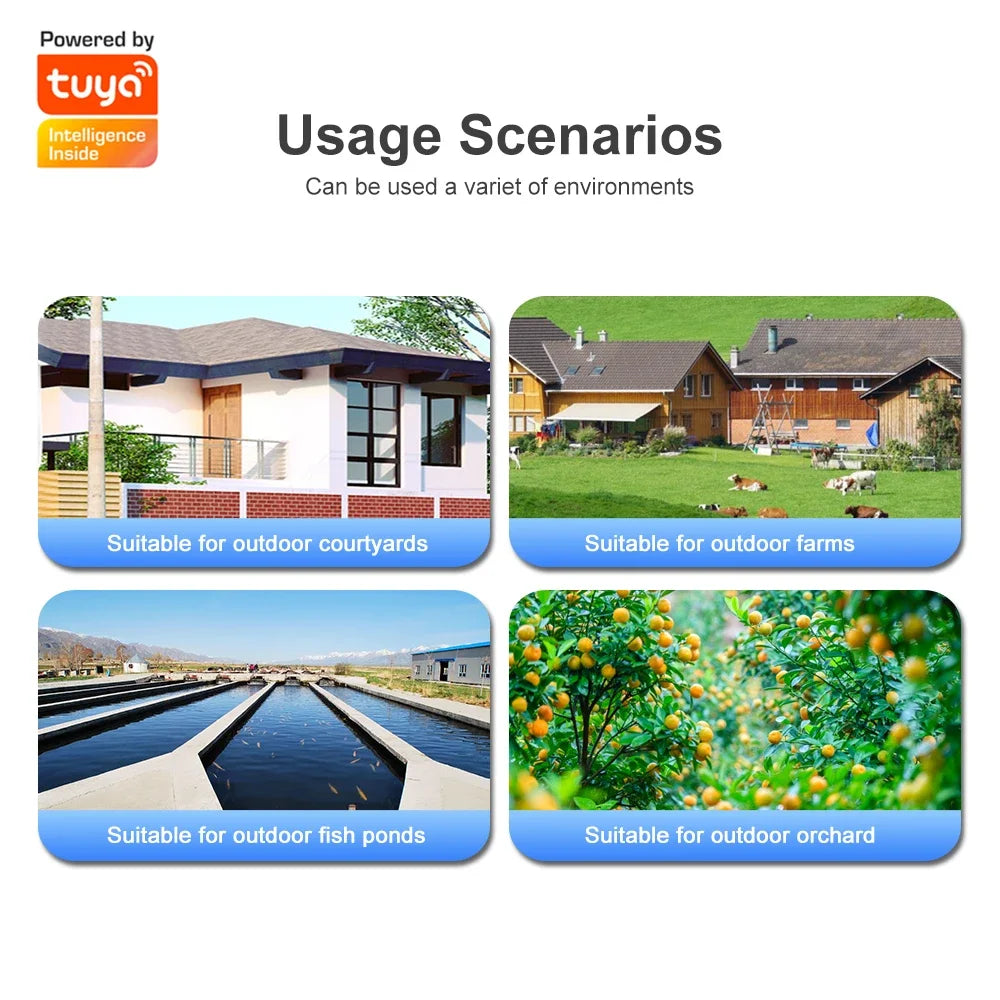 Tuya wifi câmera ip sem fio hd 5mp ai humano detectar câmera cctv bala vigilância ao ar livre proteção de segurança à prova dwaterproof água cam