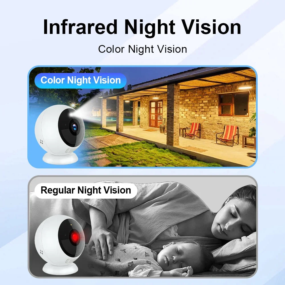Câmera Dome Magnética ANSVICAM AN-CG9s 2K – Bateria 5800mAh, Pan 360°, IP66 e Detecção Humana por IA