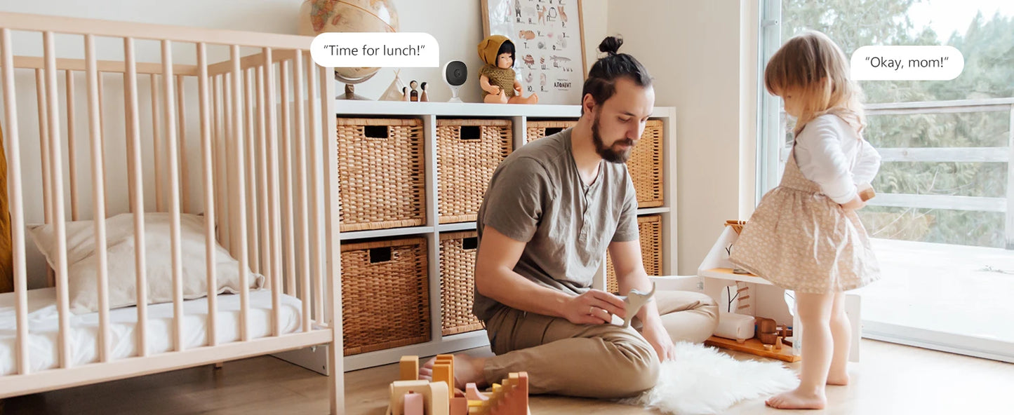 Câmera Interna WiFi 3MP IMOU Cue 2E | Detecção Humana, Alexa, Google e Monitor de Bebê