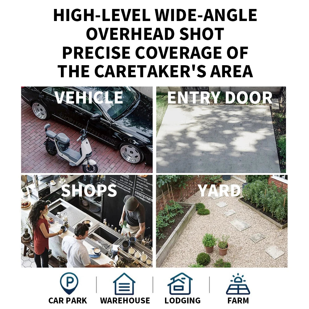 Câmera de Segurança Xiaomi Mijia AW300 2K IP66 com Visão Noturna Colorida Full Color e WiFi - App Mi Home