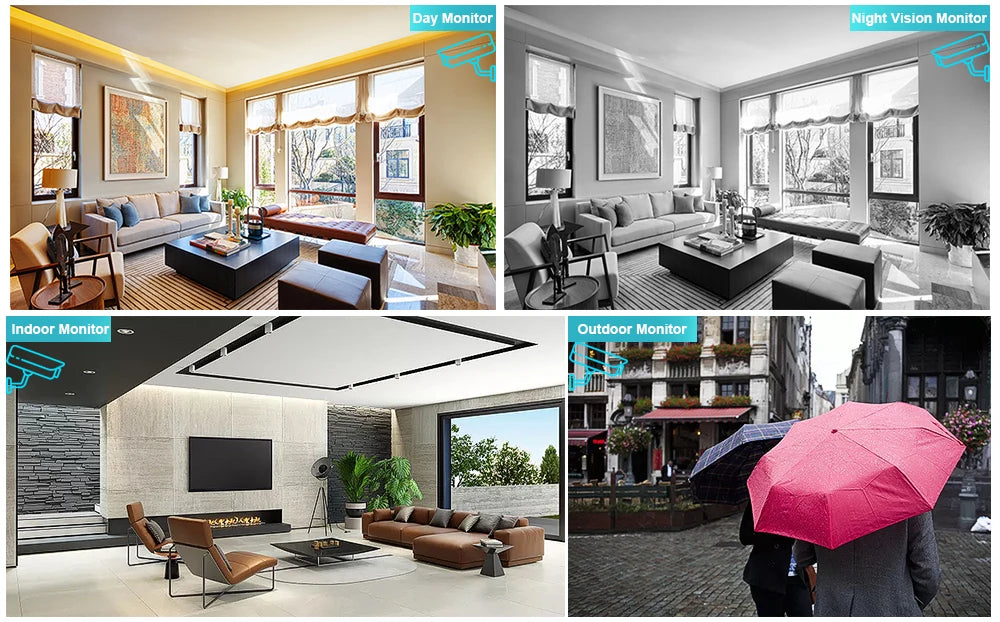 Câmera NINIVISION HK-AHDFU4-05 5MP 8MP 4K AHD Dome Sensor Sony CCD Visão Noturna Colorida