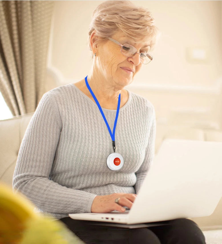 Tuya wifi sos botão uma chave de emergência sem fio alarme segurança dispositivo pânico para idosos crianças segurança em casa vida inteligente app remoto