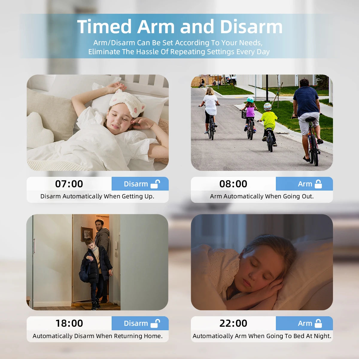 Sistema de Alarme PGST PG107 4G WiFi Tuya 99 Zonas com Teclado Touch Alexa Google Home