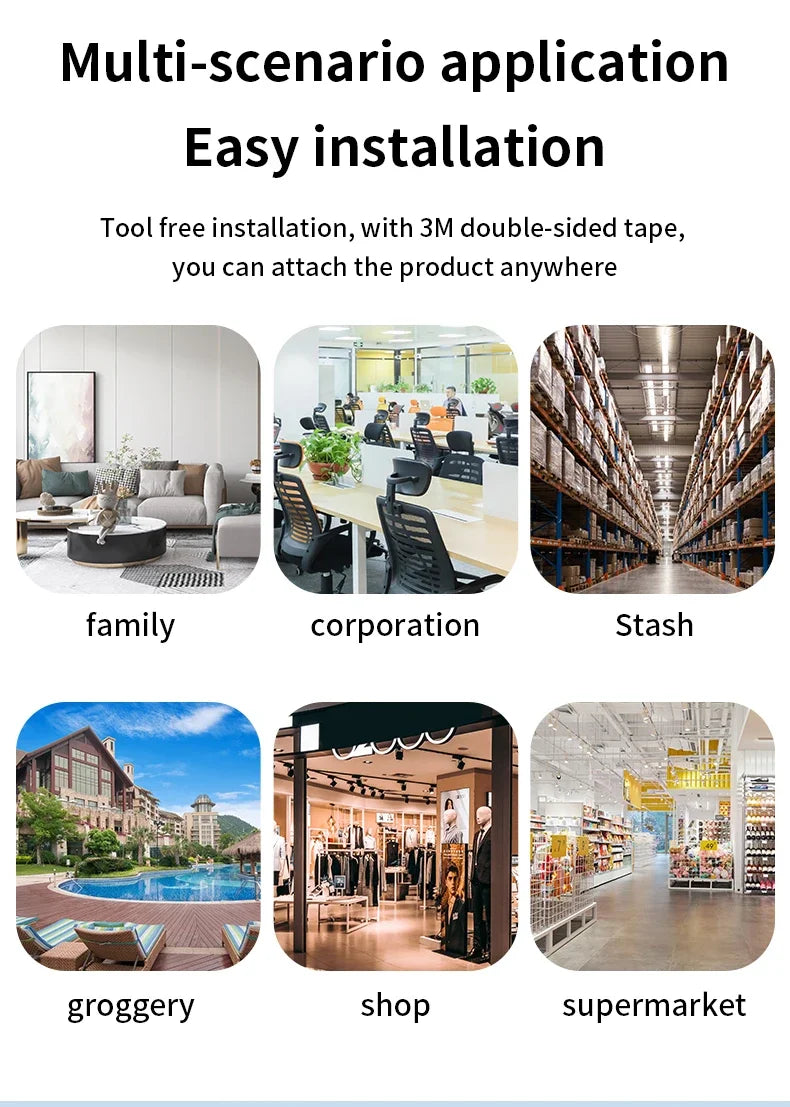 Tuya wifi zigbee sirene sem fio ligado inteligente som-luz alarme chifre detector agarrado emits instantâneo som-luz alarme app contr