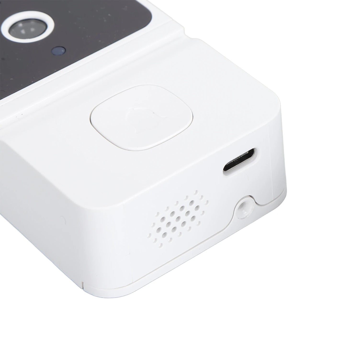 Campainha de vídeo inteligente wi-fi, câmera de vídeo, visão noturna, detecção de movimento ai, ip66, à prova d'água, compartilhamento multiusuário para ambientes internos