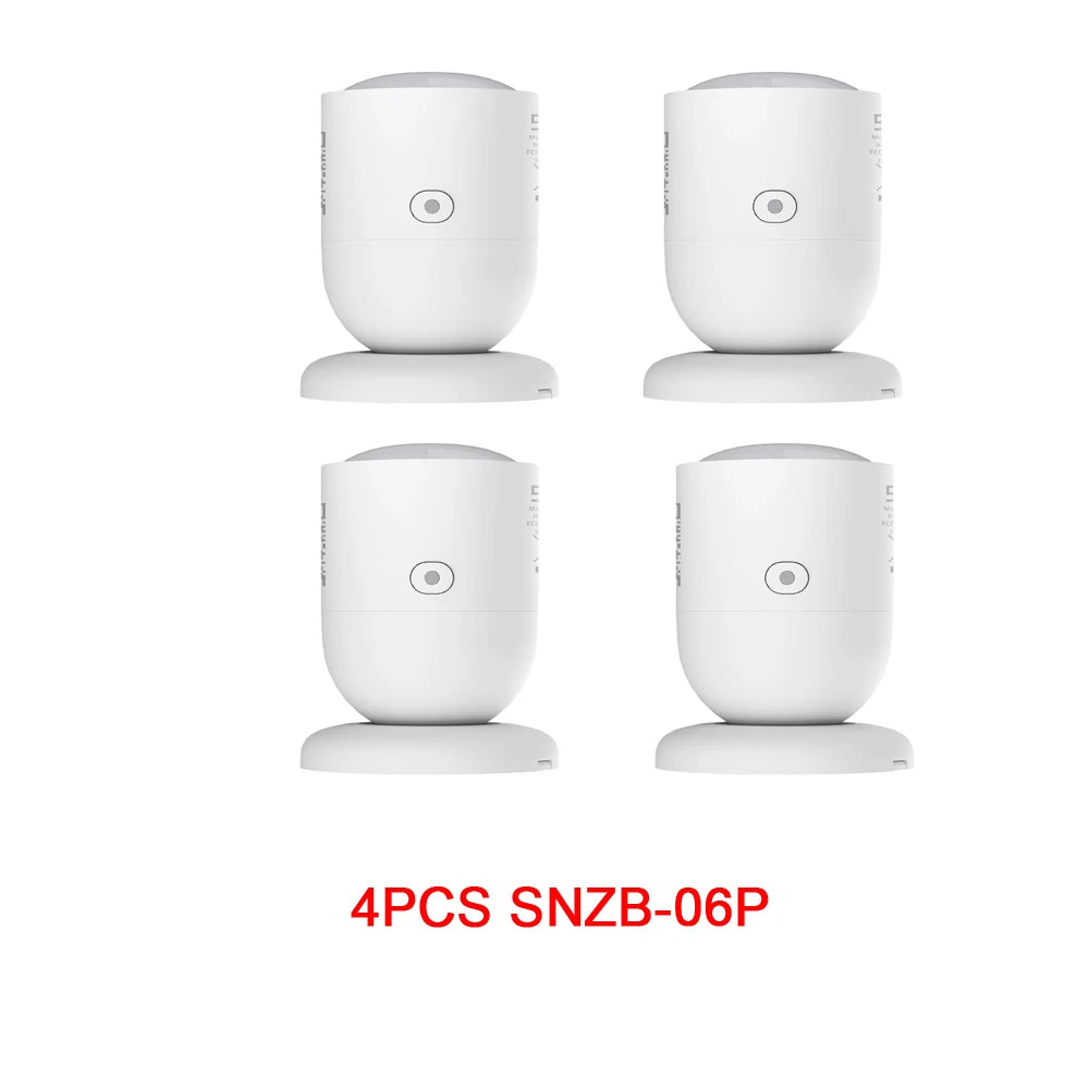 Sensor de Presença Humana SONOFF SNZB-06P Zigbee - Radar 5.8GHz - Detecta Movimento e Pessoa Parada - Alexa