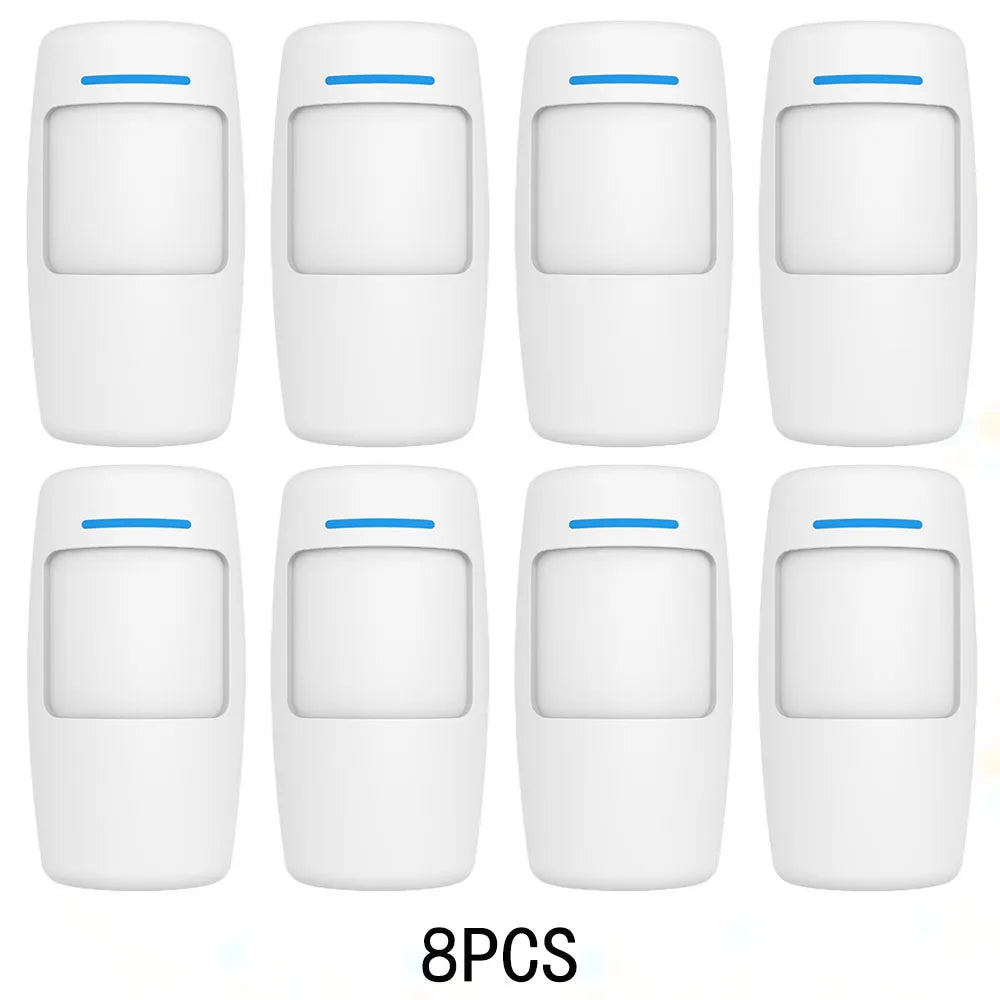 Staniot PIR Detector de movimento Home Human Infravermelho Segurança Alarme contra roubo Sensor Detecção de distância 110 °   Suporta alarme de baixa tensão